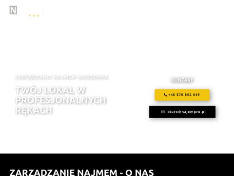 Najempro.pl - zarządzanie najmem Warszawa