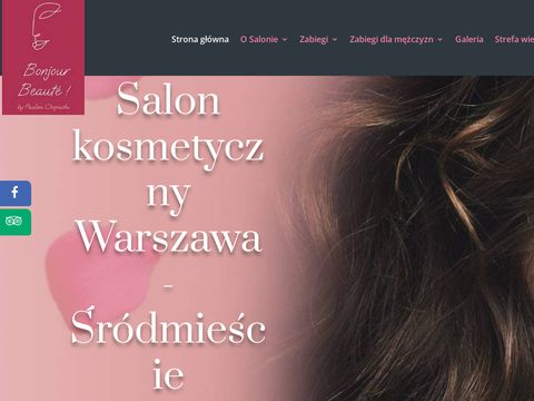 Bonjourbeaute.pl - salon kosmetyczny Warszawa