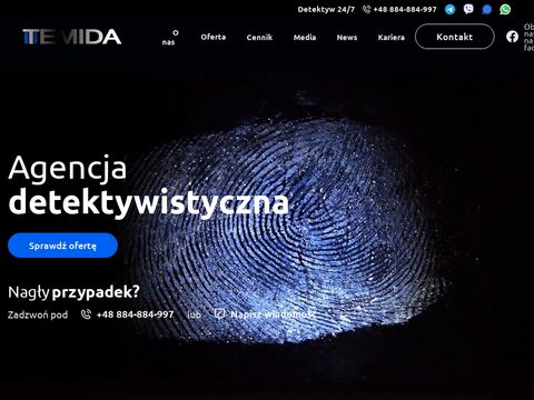 Agencjatemida.pl - prywatny detektyw Warszawa