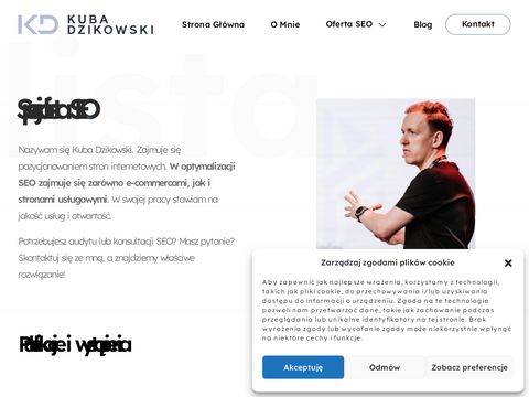 Kubadzikowski.com - specjalista SEO