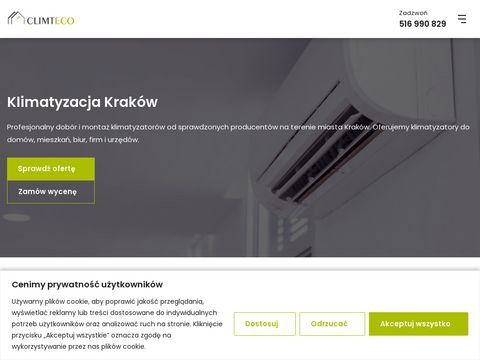 Climteco.pl - montaż klimatyzacji Kraków