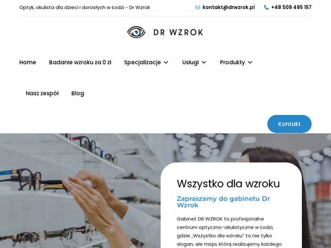 Drwzrok.pl - salon optyczny Łódź