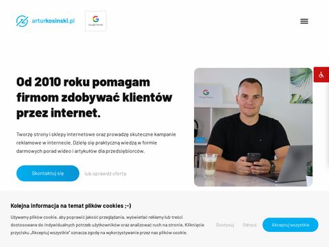 Arturkosinski.pl strony internetowe Olsztyn