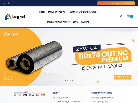 Sklep.lagraf.com.pl - taśma termotransferowa