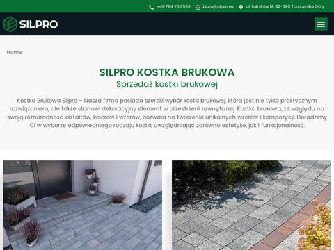 Silpro - Kostka brukowa ogrodenia betonowe