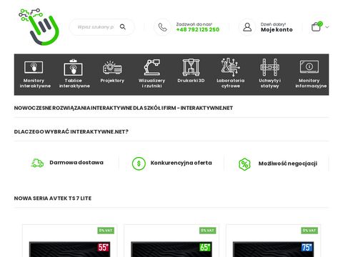 Interaktywne.net - sprzęt dla szkół