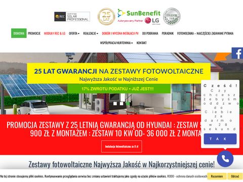 Sunbenefit.pl panele fotowoltaiczne Bielsko-Biała