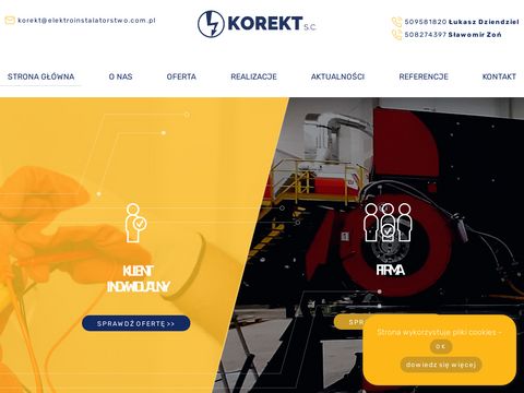 Korekt - elektryk Bielsko