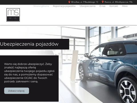 Mstomaszewscy.pl - agencja ubezpieczeniowa